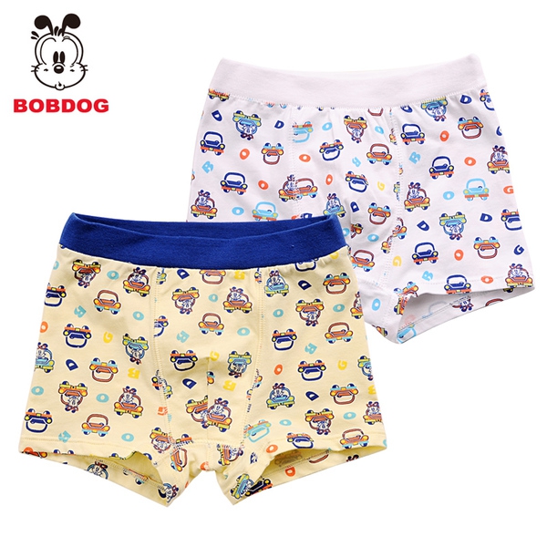 Детско памучно бельо за момчета - няколко комплекта от 2 броя 