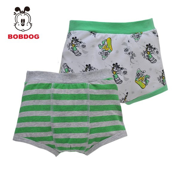 Детско памучно бельо за момчета - няколко комплекта от 2 броя 