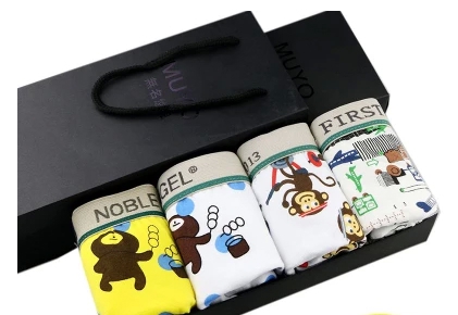 Комплект детски боксерки от 4 броя - различни анимации за момчета