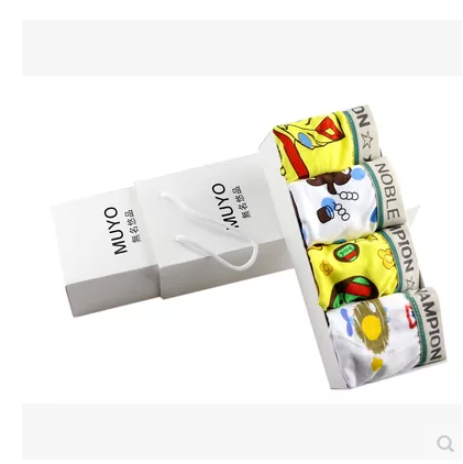 Комплект детски боксерки от 4 броя - различни анимации за момчета