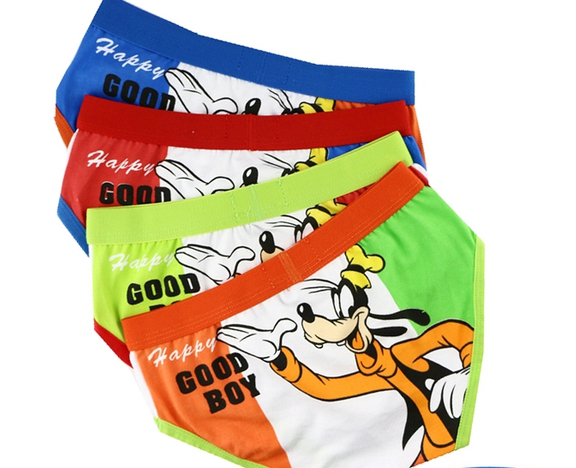 Комплект детски боксерки от 4 броя - различни анимации за момчета