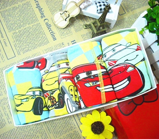 Детски боксерки за момчета - Карс - комплект в 4 броя