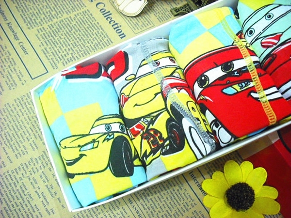 Детски боксерки за момчета - Карс - комплект в 4 броя