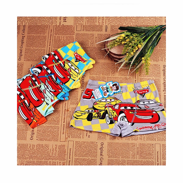 Детски боксерки за момчета - Карс - комплект в 4 броя