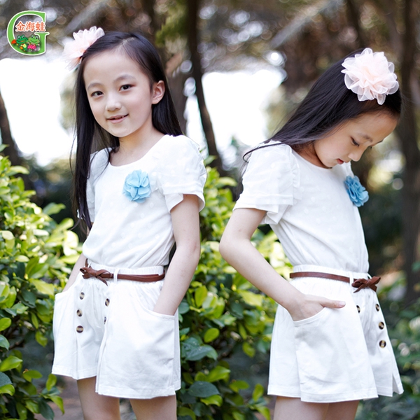 Стилни детски летни къси панталони за момичета - 6 модела 