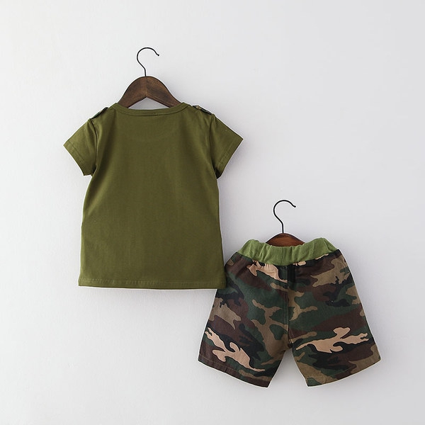 Καλοκαιρινά παιδικά σύνολα αγοριών - πάνω και κάτω