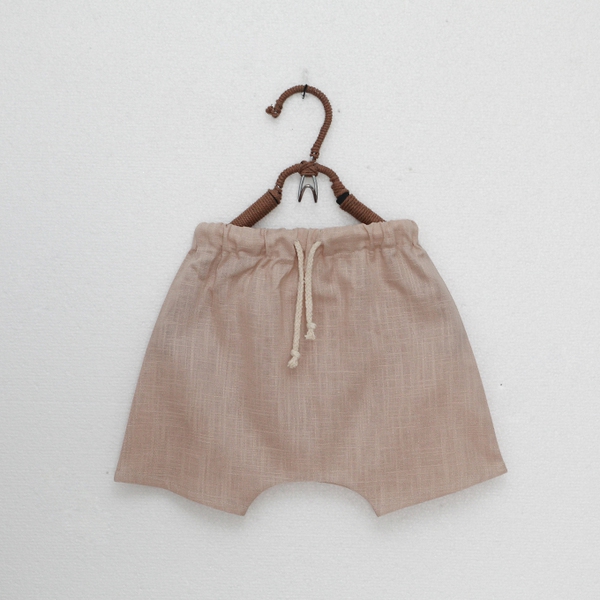 Тънки памучни къси детски панталони за момчета и момичета - 4 модела 
