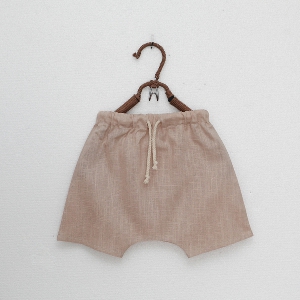 Тънки памучни къси детски панталони за момчета и момичета - 4 модела 