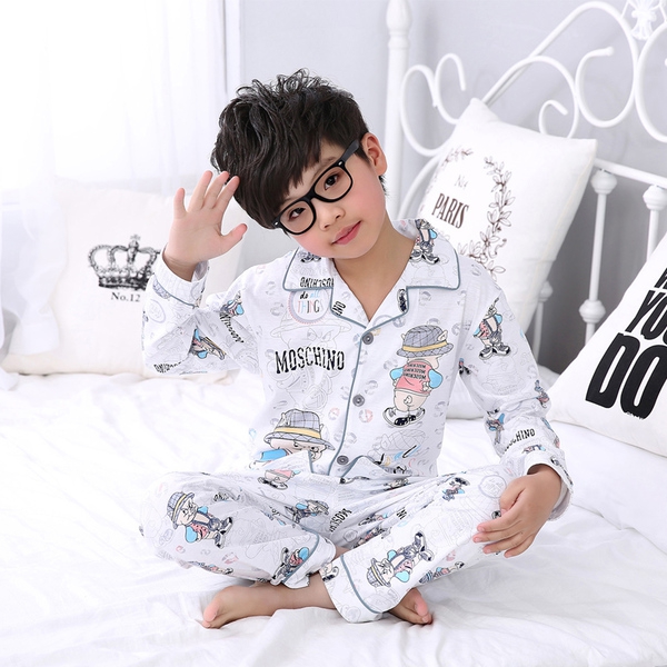 Пролетни детски пижами за момчета и момичета - 16 модела