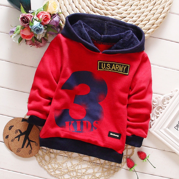 Παιδική μπλούζα για αγόρια σε κόκκινο και κίτρινο χρώμα