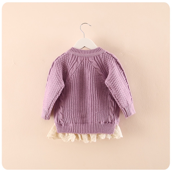 Ανοιξιάτικη ζακέτα για κορίτσια σε τρεις αποχρώσεις