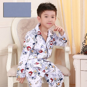 Пролетни детски пижами за момчета - 14 модела