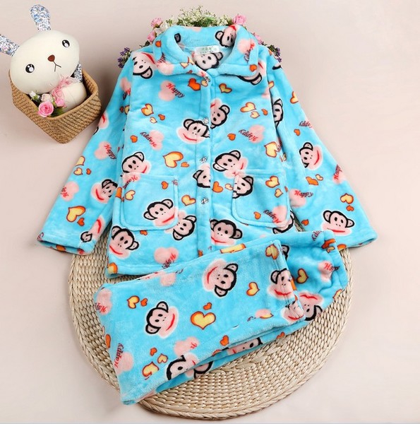 Зимни детски пижами за момчета и момичета - 18 модела