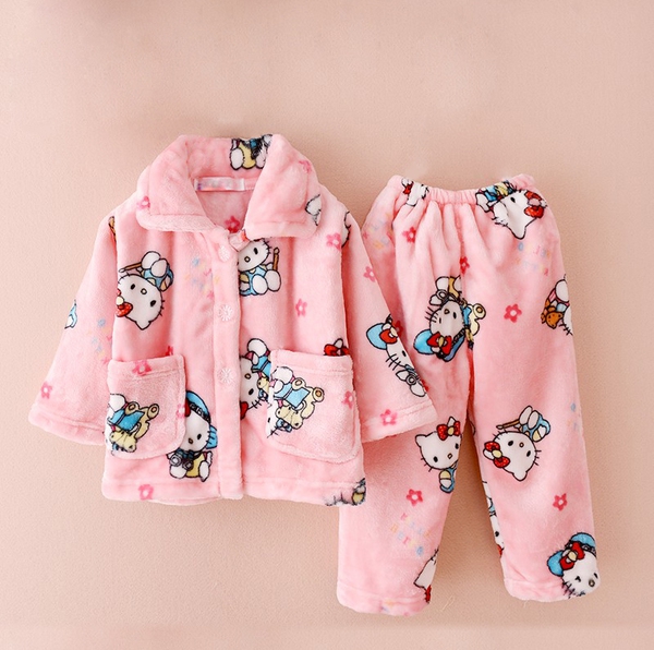 Зимни детски пижами за момчета и момичета - 18 модела