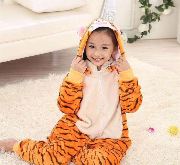 Детска зимна пижама за момчета и момичета - 21 модела