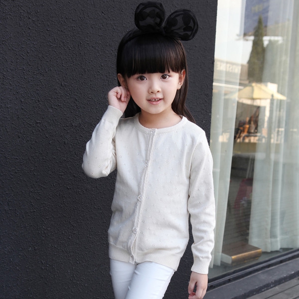 Детска ежедневна жилетка в три различни цвята за момичета