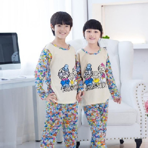 Детски пролетни пижами за момчета и момичета - 11 модела