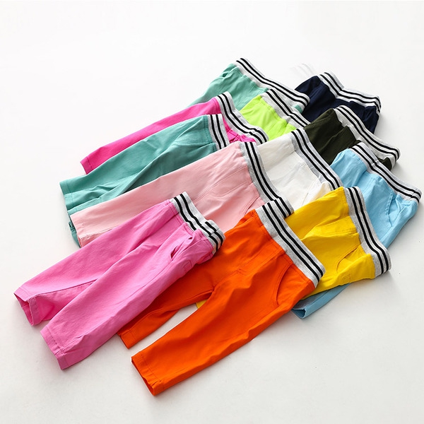 Детски къси цветни панталони за момичета и момчета 