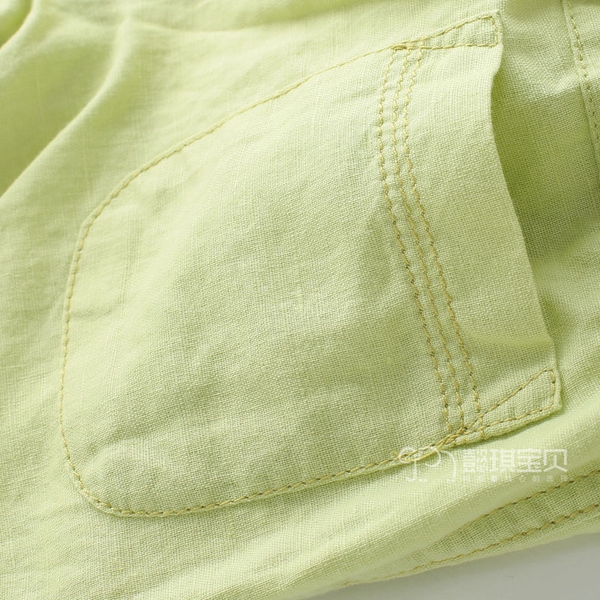 Детски  цветни къси панталони за момчета с връзка - 5 модела 