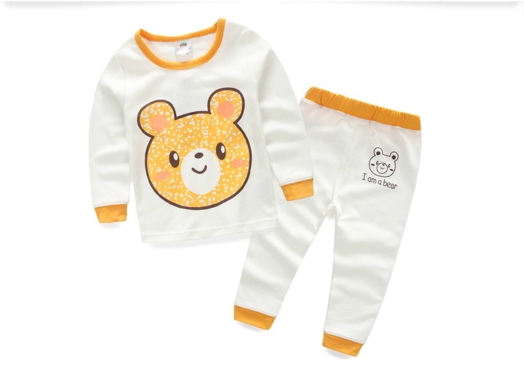 Детска пролетна пижама за момичета и момчета с пчеличка,жабка,зайче и други - 9 различни модела