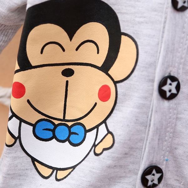 Παιδικό φούτερ σε μπλε, κίτρινο και γκρι χρώμα