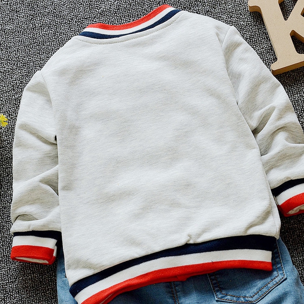 Детски суичер с копчета и маймунка