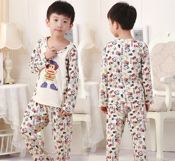 Детска пролетна пижама за момчета - 11 модела