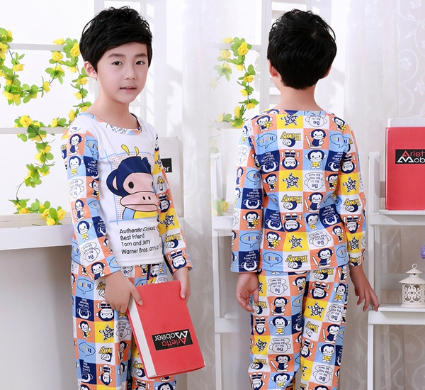 Детска пролетна пижама за момчета - 11 модела