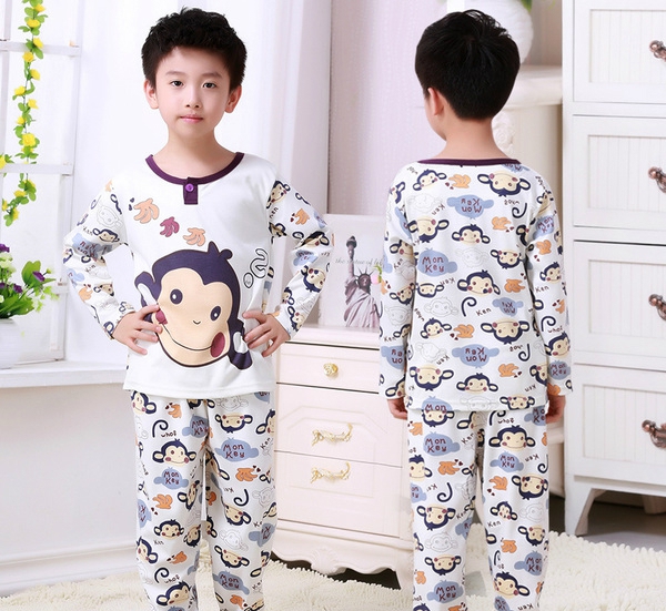 Детска пролетна пижама за момчета - 11 модела
