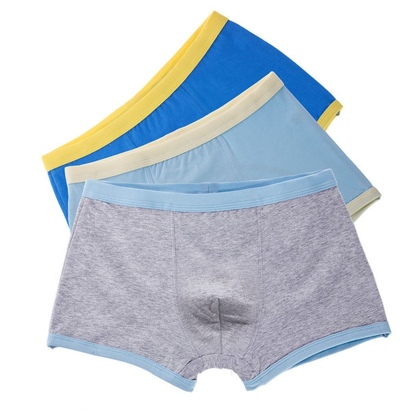 Памучно детско бельо с анимации за момчета - комплект от 3 броя 