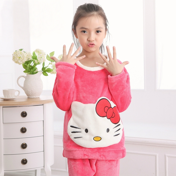 Есенно-зимни детски пижами за момчета и момичета - 15 модела