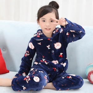 Есенно-зимни детски пижами за момчета и момичета - 15 модела