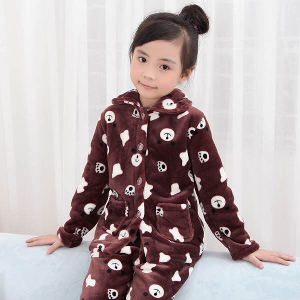 Есенно-зимни детски пижами за момчета и момичета - 15 модела