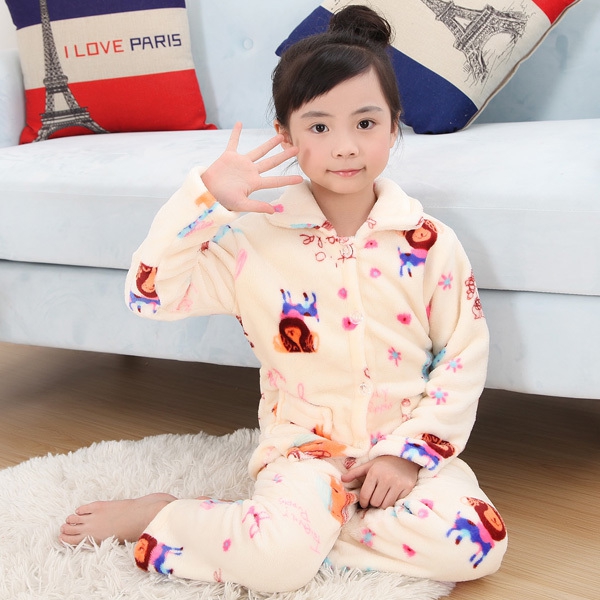 Есенно-зимни детски пижами за момчета и момичета - 15 модела