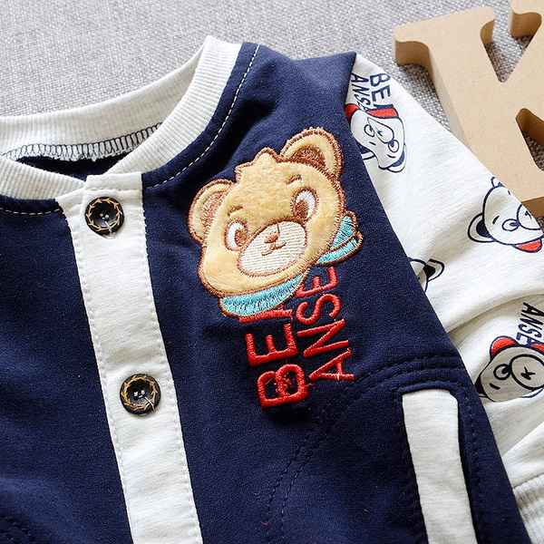 Παιδικό φούτερ για αγόρια με αρκουδάκι