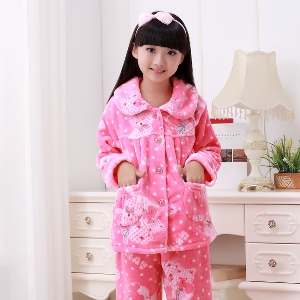 Детски есенно-зимни пижами за момчета и момичета - 4 различни модела