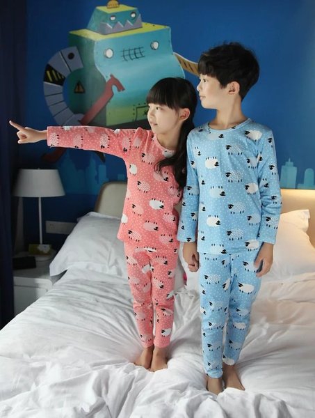 Детски пролетни пижами за момчета и момичета - 22 модела