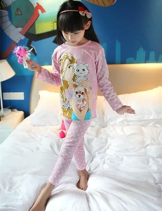 Детски пролетни пижами за момчета и момичета - 22 модела