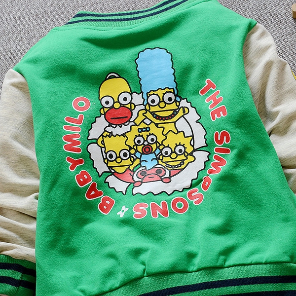 Детски суичър с герои от семейство Симпсън