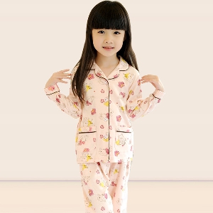 Детска пролетна пижама за момичета - 8 различни модела