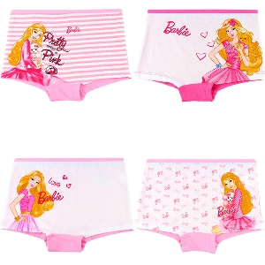 Детско бельо за момичета - различни комплекти Барби от 4 броя  