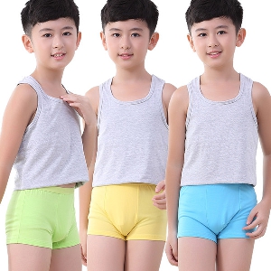 Комплект детско памучно бельо за момчета - различни комбинирани комплекти от 3 и 4 броя