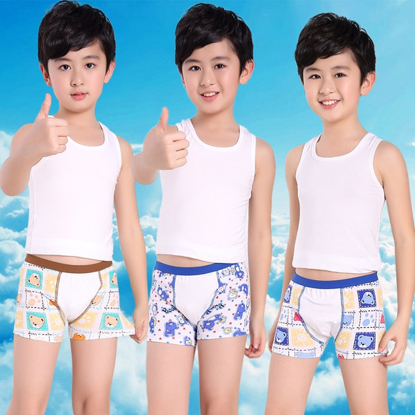 Комплект детско памучно бельо за момчета - различни комбинирани комплекти от 3 и 4 броя