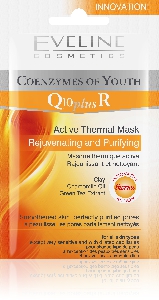 Активна термална подмладяваща маска Q10 plus R Eveline, 10 мл
