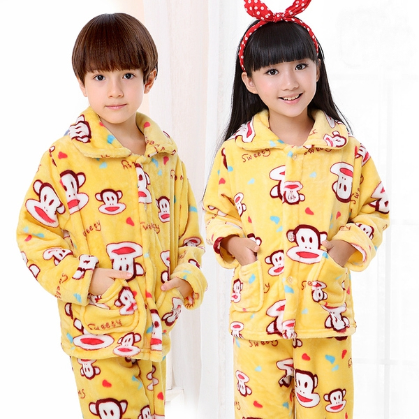 Детски пролетни пижами за момчета и момичета в много различни цветове - 16 модела