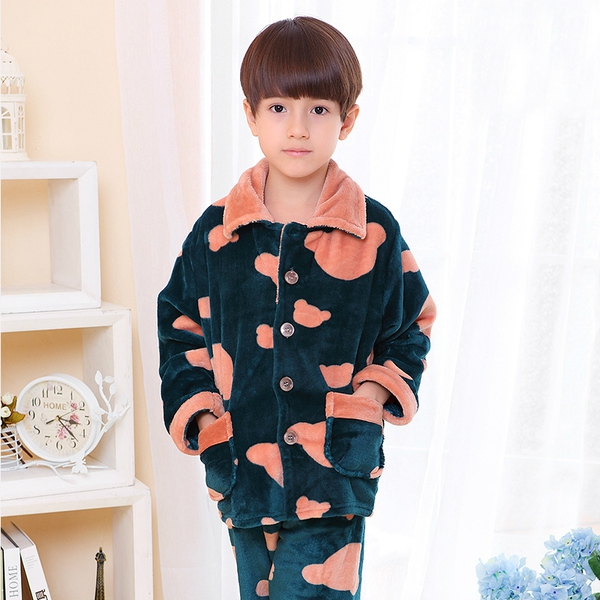 Детски пролетни пижами за момчета и момичета в много различни цветове - 16 модела