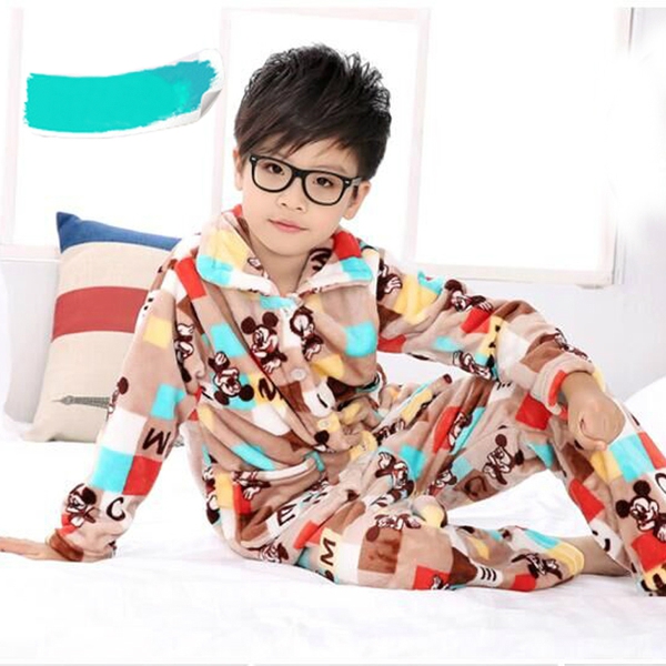 Есенно-зимни детски пижами за момчета и момичета - 20 различни модела