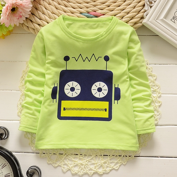 Детски тениски с дълъг ръкав за момчета и момичета 19 модела