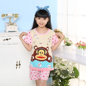 Летни детски пижами за момичета и момчета Хелоу Кити,маймунка - 7 различни модела