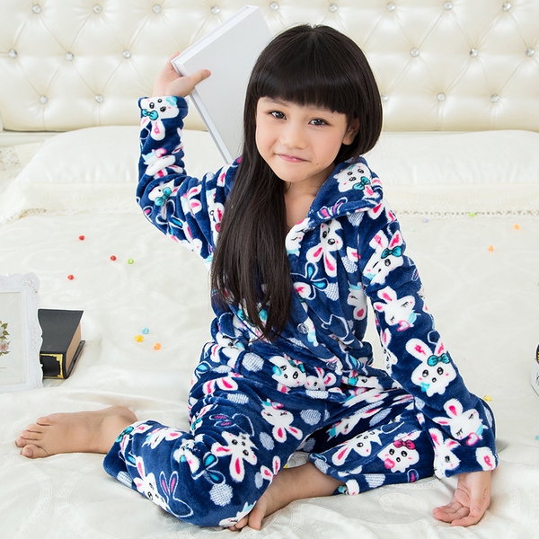 Детски есенно-зимни пижами за момчета и момичета - 17 модела